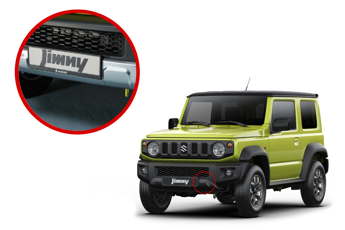 BUMPER FRONT INF SZK NEW JIMNY