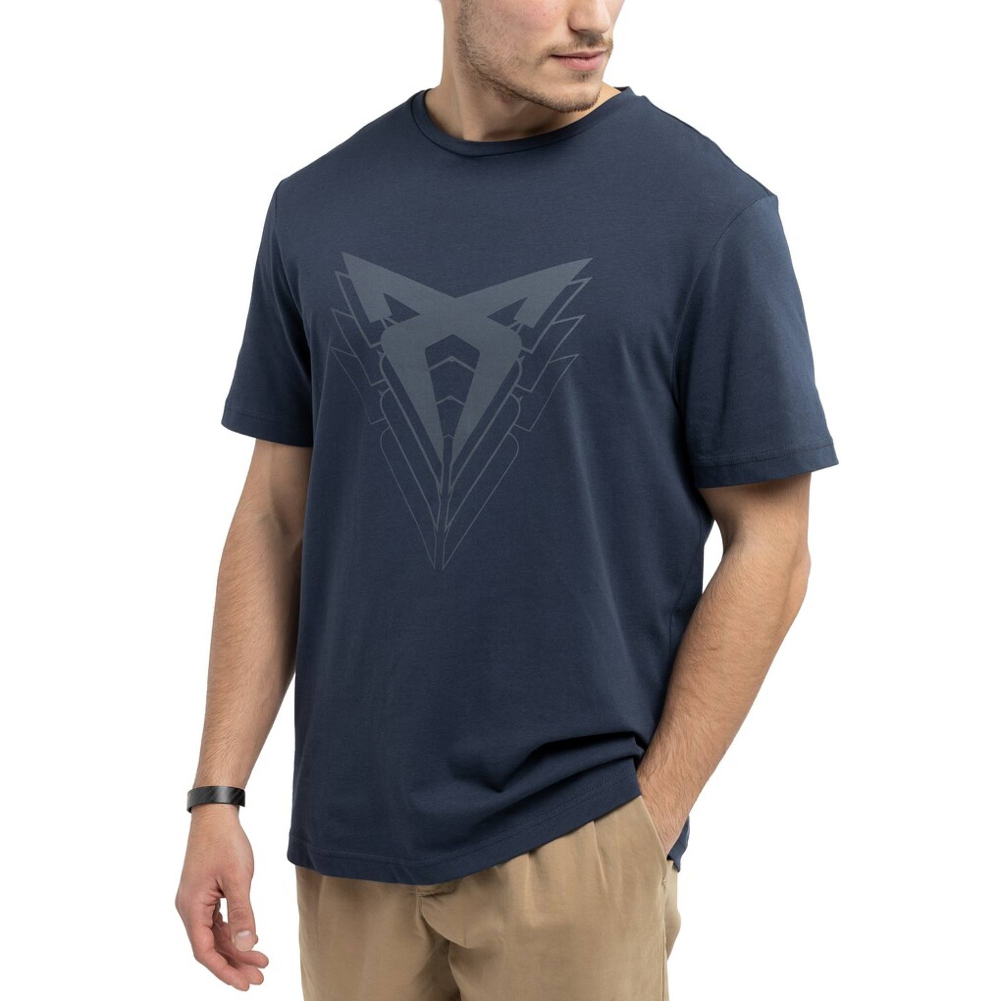 CUPRA BIG LOGO MOONSLATE T-SHIRT MAN XXL