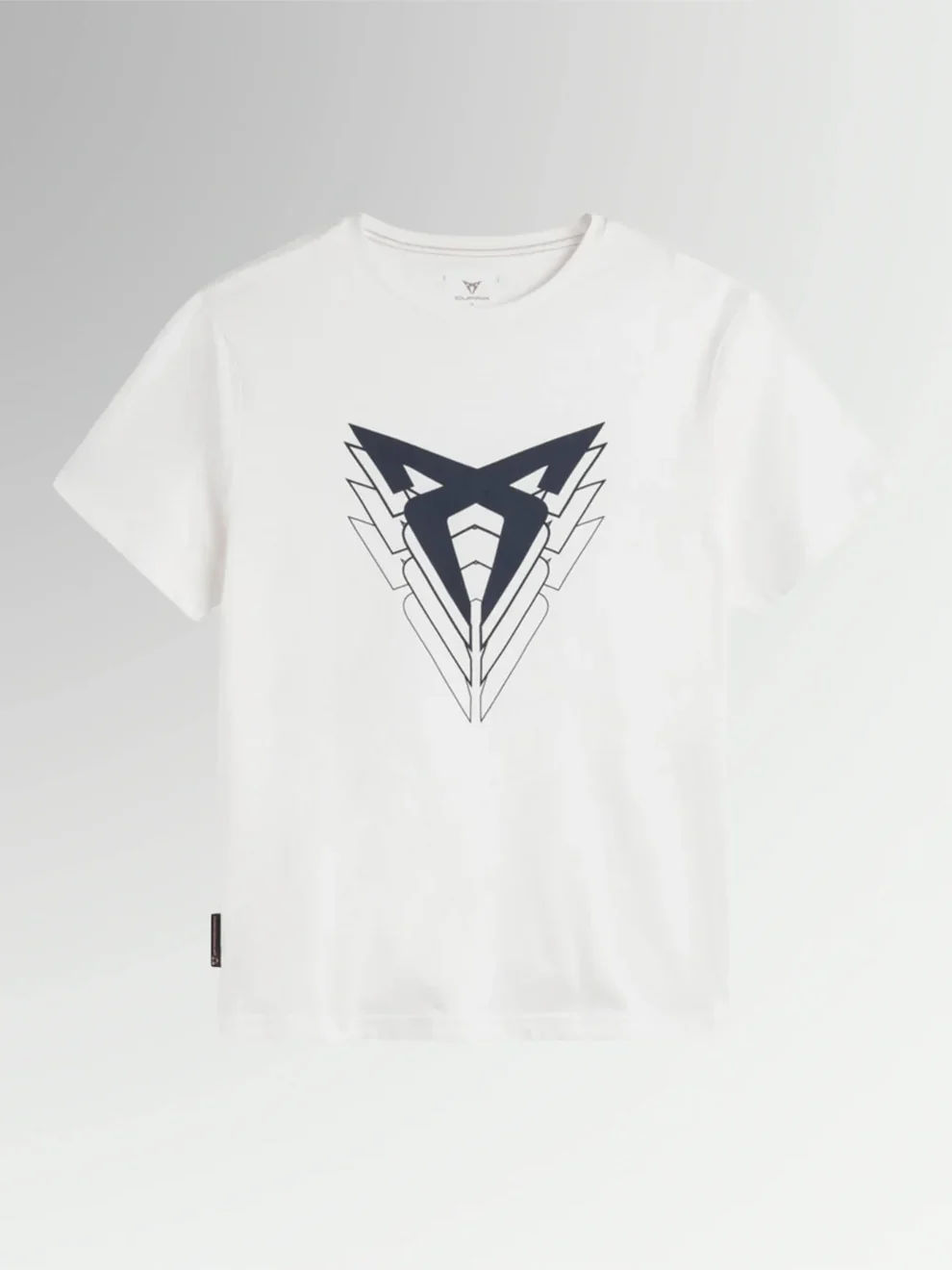 CUPRA BIG LOGO WHITE T-SHIRT MAN M — imagen 2