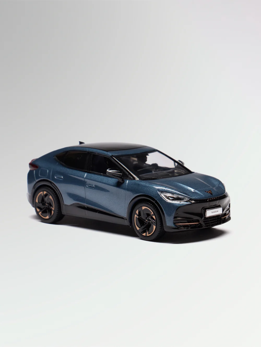 CUPRA TAVASCAN BLUE SCALE CAR