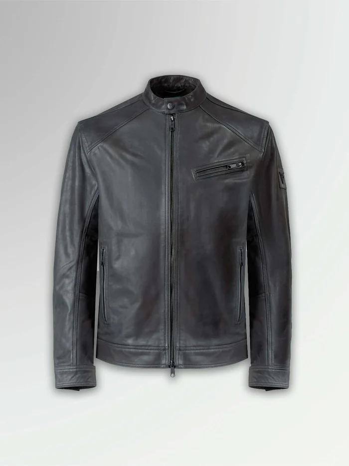 CHAQUETA CUERO HOMBRE L