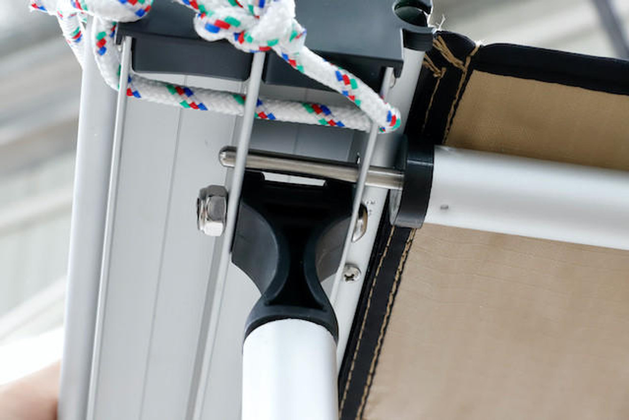 TOLDO LATERAL UNIVERSAL (REQUIERE BARRA LONGITUDINAL Y BARRAS TRANSVERSALES) — imagen 3