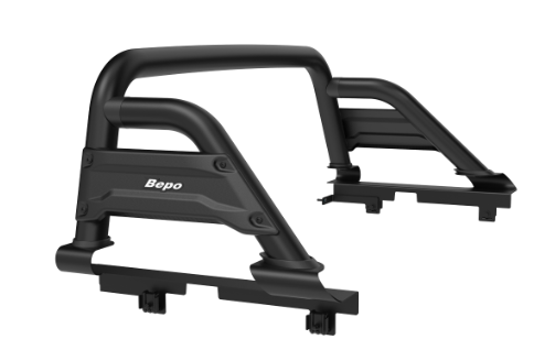 BARRA SOBRE RIEL ELEGANCE B5 BEPO NEW RANGER XL/XLS/XLT/RAPTOR D/C - NEGRA